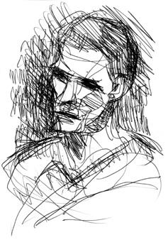Croquis au stylo, 2003